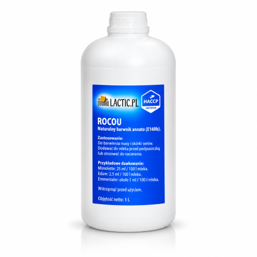 ROCOU – barwnik annato 1 litr – LACTIC.PL